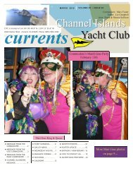 March 2010 - Channel Island Yacht Club