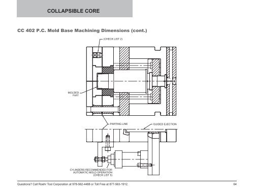 Collapsible Core & Collapsible Minicore - Roehr Tool Corporation