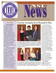 NSU News April 2012 - Northwestern State University