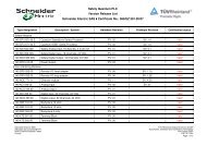 Schneider Electric Safety Quantum Version Release ... - Tuv-fs.com