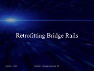 Retrofitting Bridge Rails