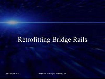 Retrofitting Bridge Rails
