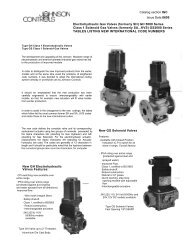 GH 5000 Series Class 1 Solenoid Gas Valves - ShanControls