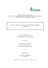 On the Cheyette short rate model with stochastic volatility - TU Delft
