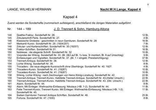 Name: LANGE Vornamen: Wilhelm Hermann - Universitätsbibliothek ...