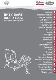 BABY-SAFE ISOFIX Base - Britax