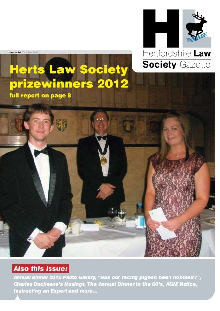 Herts Law Society prizewinners 2012 - Insite Law Magazine