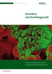 Darmflora und Stuhldiagnostik - biovisÃ‚Â´ Diagnostik MVZ GmbH