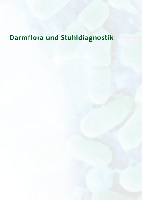 Darmflora und Stuhldiagnostik - biovisÃ‚Â´ Diagnostik MVZ GmbH