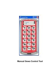 Manual Gewa Control Tool - Abilia