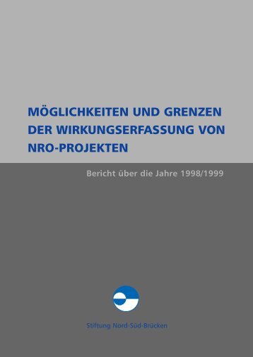 möglichkeiten und grenzen der wirkungserfassung von nro-projekten