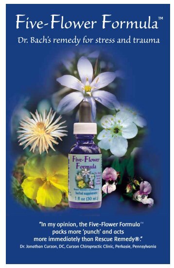 Five-Flower Formula - Flower Essence Services