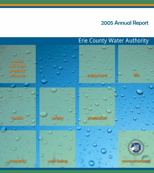 2005 Annual Report Erie County Water Authority