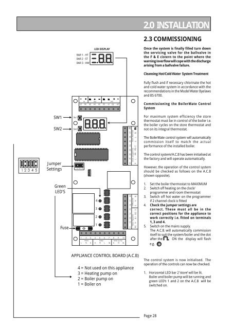 BOILERMATE BOILERMATE - Gledhill Spare Parts