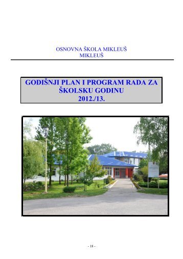 Godisnji plan i Kurikulum 2012.13..pdf - Osnovna škola Mikleuš