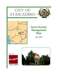 Sewer System Management Plan (SSMP) - City of Atascadero