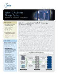 Isilon IQ NL-Series Storage System - SANDirect.com