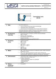KARTA KATALOGOWA PRODUKTU Uszczelnienie waÅu UW-AK 1 ...