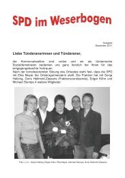 Ausgabe November 2012 - beim SPD Ortsverein Hameln