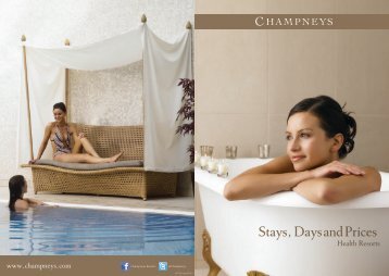 price guide - Champneys