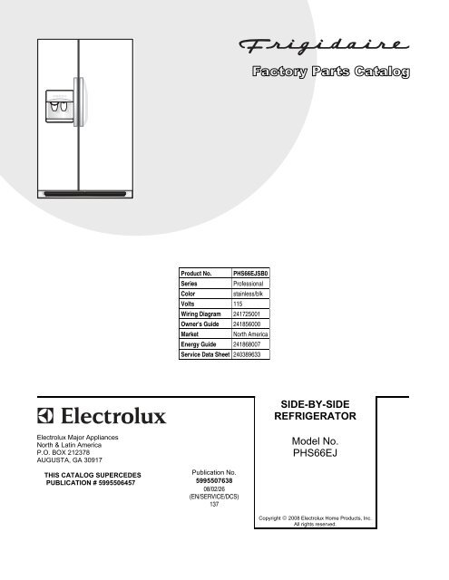 Parts Manual - Appliances