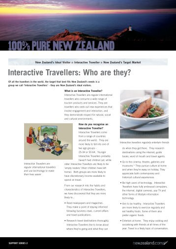 Interactive Travellers - New Zealand