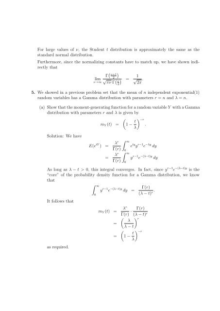 Math 362 Problem Set #9 â€“ Solution 27 April 2012 - Faculty web ...
