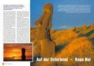 Auf der Osterinsel – Rapa Nui