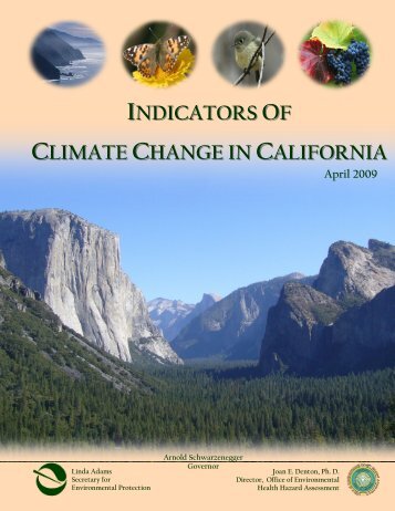 Indicators of Climate Change in California, 2009 - OEHHA - State of ...