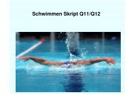 Schwimmen Skript Q11/Q12