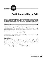 Electric Force and Electric Field