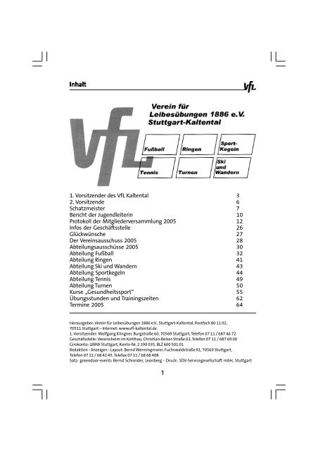 Wolfgang Nuffer - VfL Kaltental