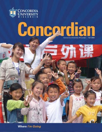 1 Spring 2010 / Concordian / 1 Concordian / - Concordia University ...