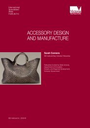 AccessORy DesIGn AnD MAnufActuRe - International Specialised ...