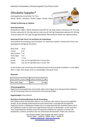 Okoubaka-logoplexÂ® - Kon-Pharma GmbH