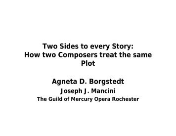 Handout - Opera Guild of Rochester