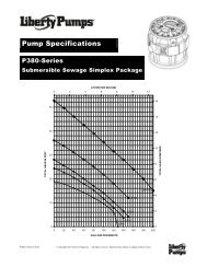 Pump Specifications - PEX Universe