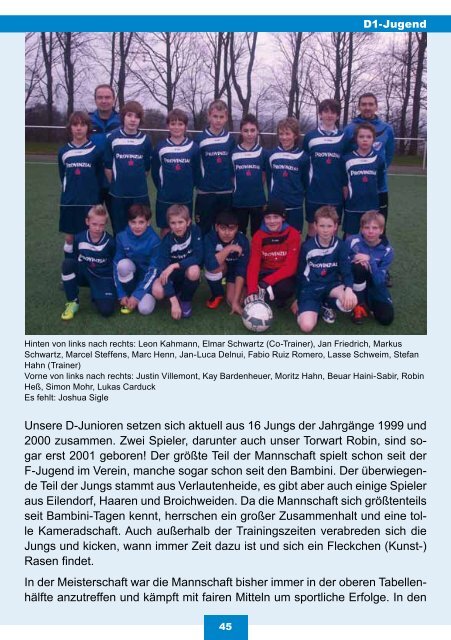 Download Festzeitschrift - SV Eintracht Verlautenheide