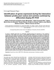 Identification of genes expressed during the interaction between ...