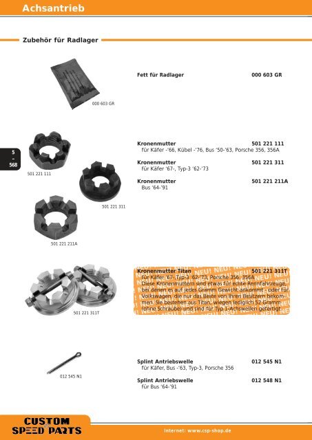 Drehstabfederung - CSP-Products