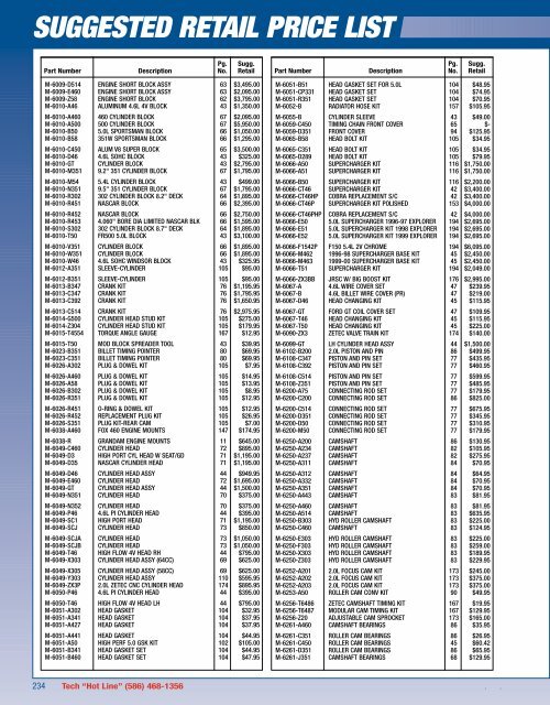 2006 Ford Racing Performance Parts Catalog