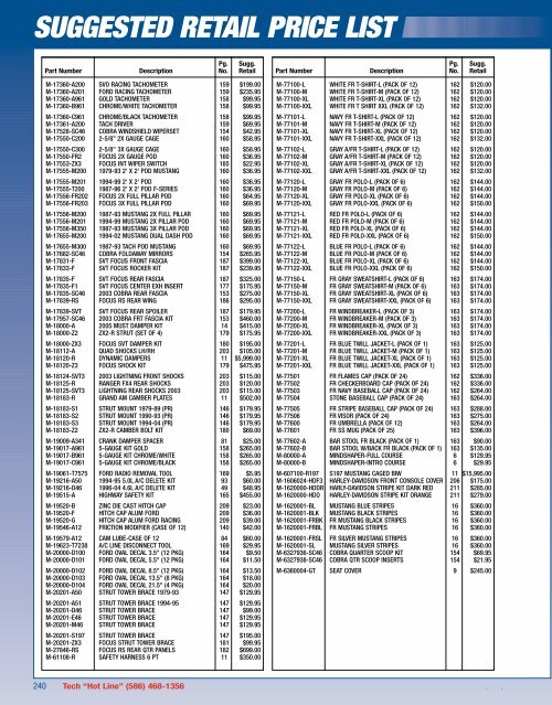 2006 Ford Racing Performance Parts Catalog