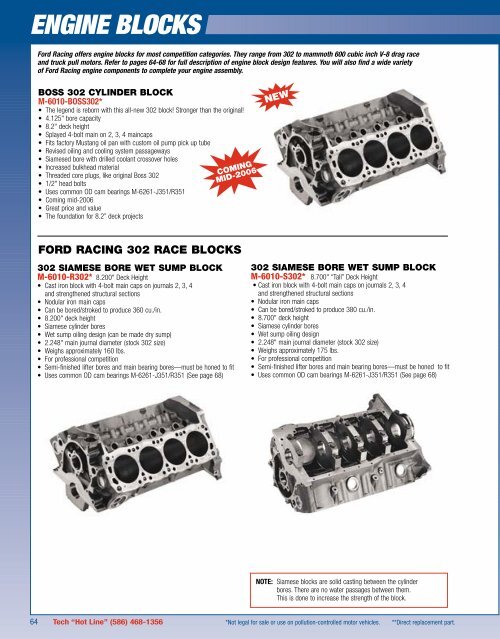 2006 Ford Racing Performance Parts Catalog