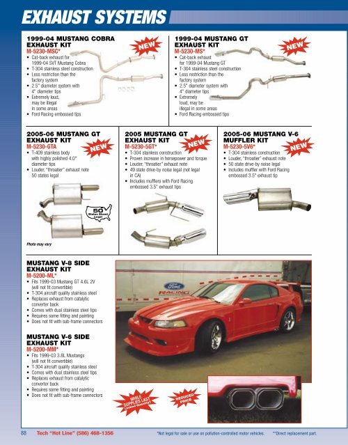 2006 Ford Racing Performance Parts Catalog