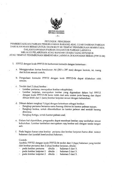 Download - KPPBC TIPE MADYA PABEAN TANJUNG PERAK