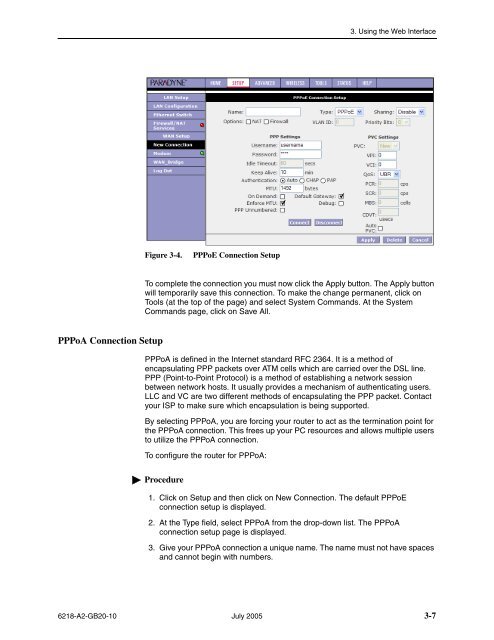 6218-A1 Wireless Router User's Guide - Zhone Technologies