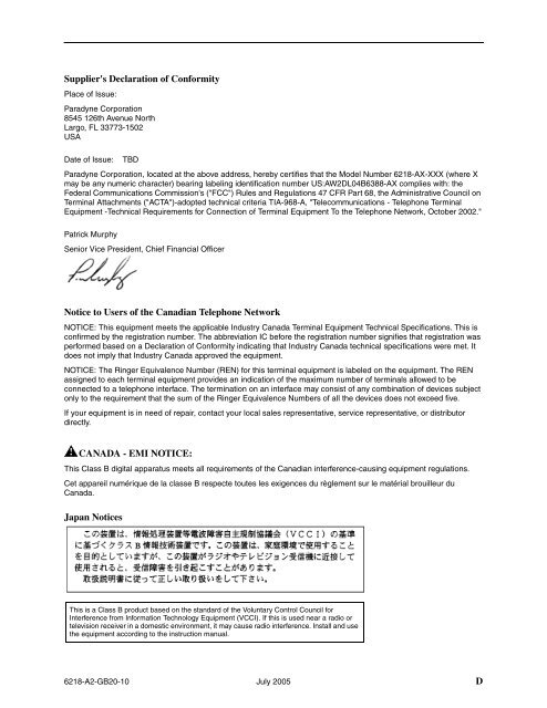 6218-A1 Wireless Router User's Guide - Zhone Technologies