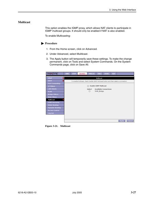 6218-A1 Wireless Router User's Guide - Zhone Technologies