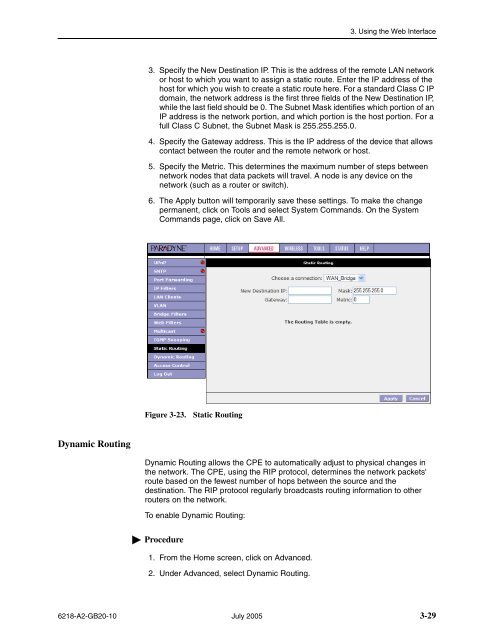 6218-A1 Wireless Router User's Guide - Zhone Technologies