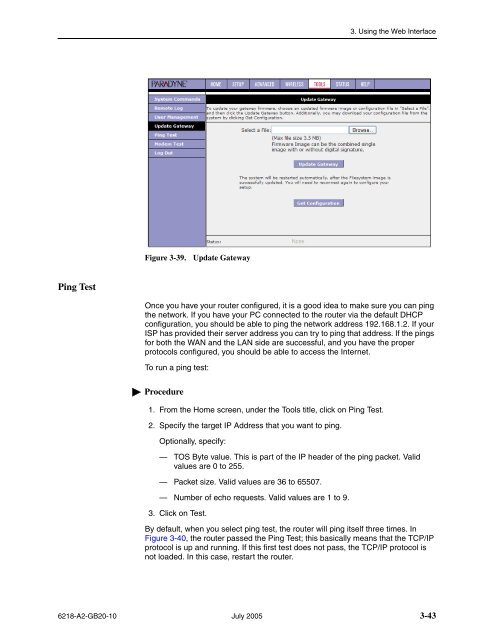 6218-A1 Wireless Router User's Guide - Zhone Technologies